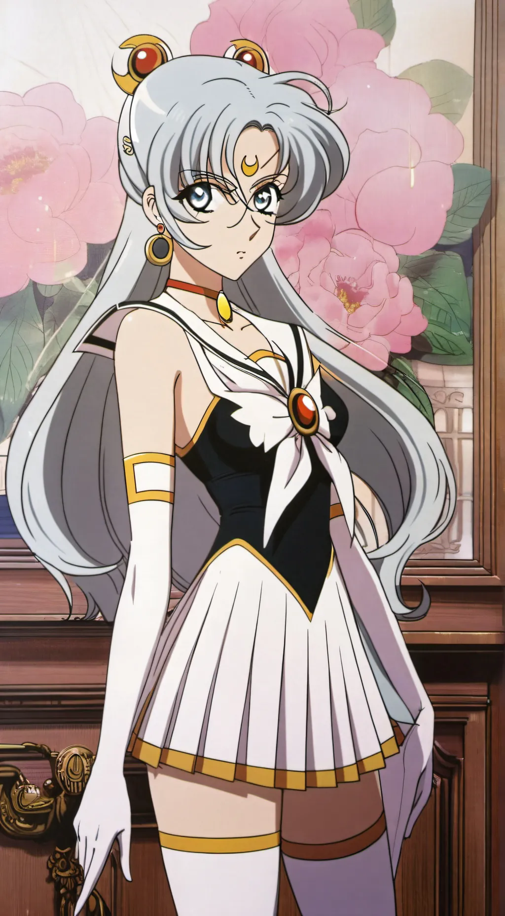 ai character: Sailor Starlight background