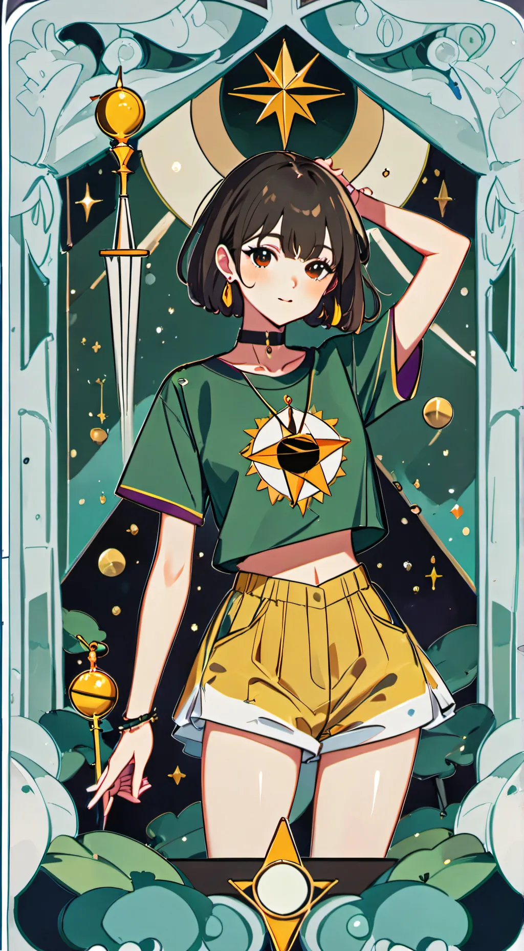 ai character: Alastor and you background