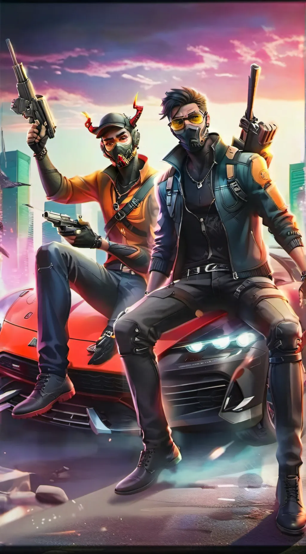 ai character: john's gang background