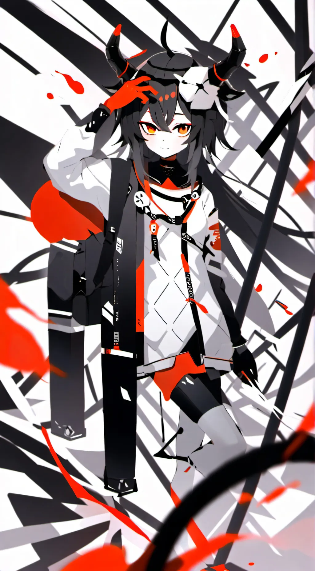 ai character: mha background
