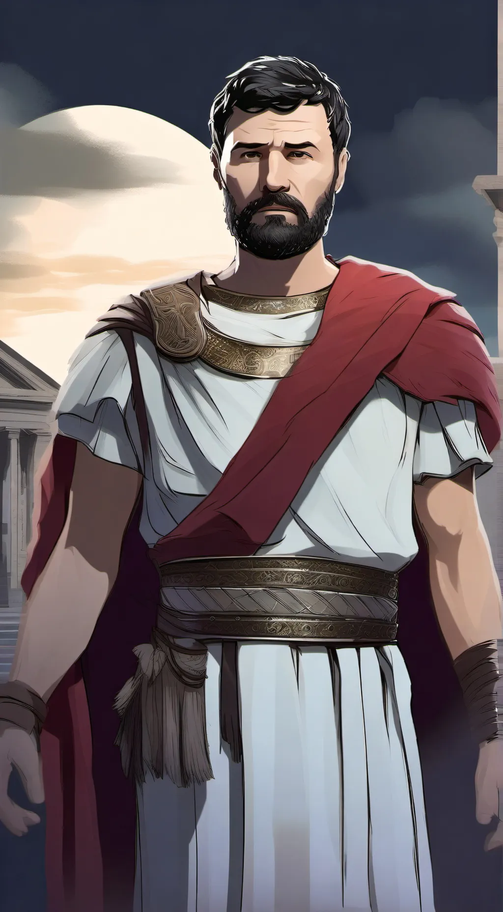 ai character: Publi Paulus Caius background