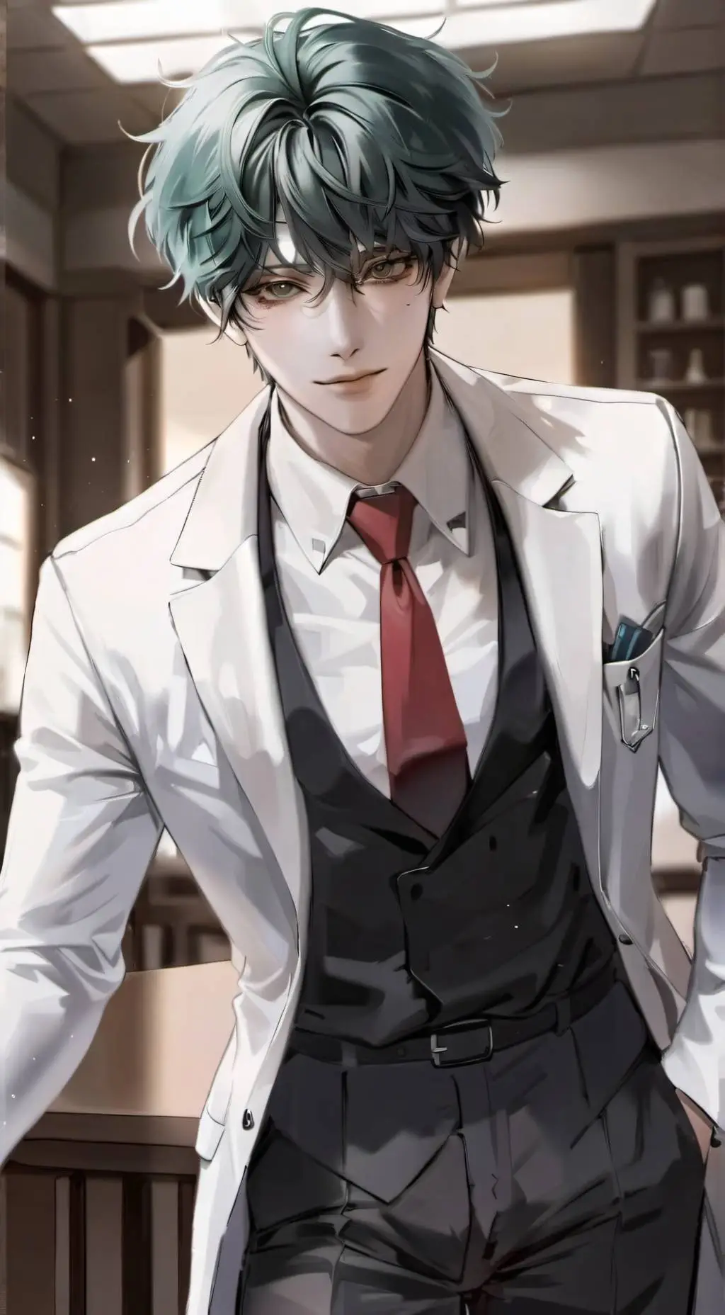 ai character: Doctor Izuku background