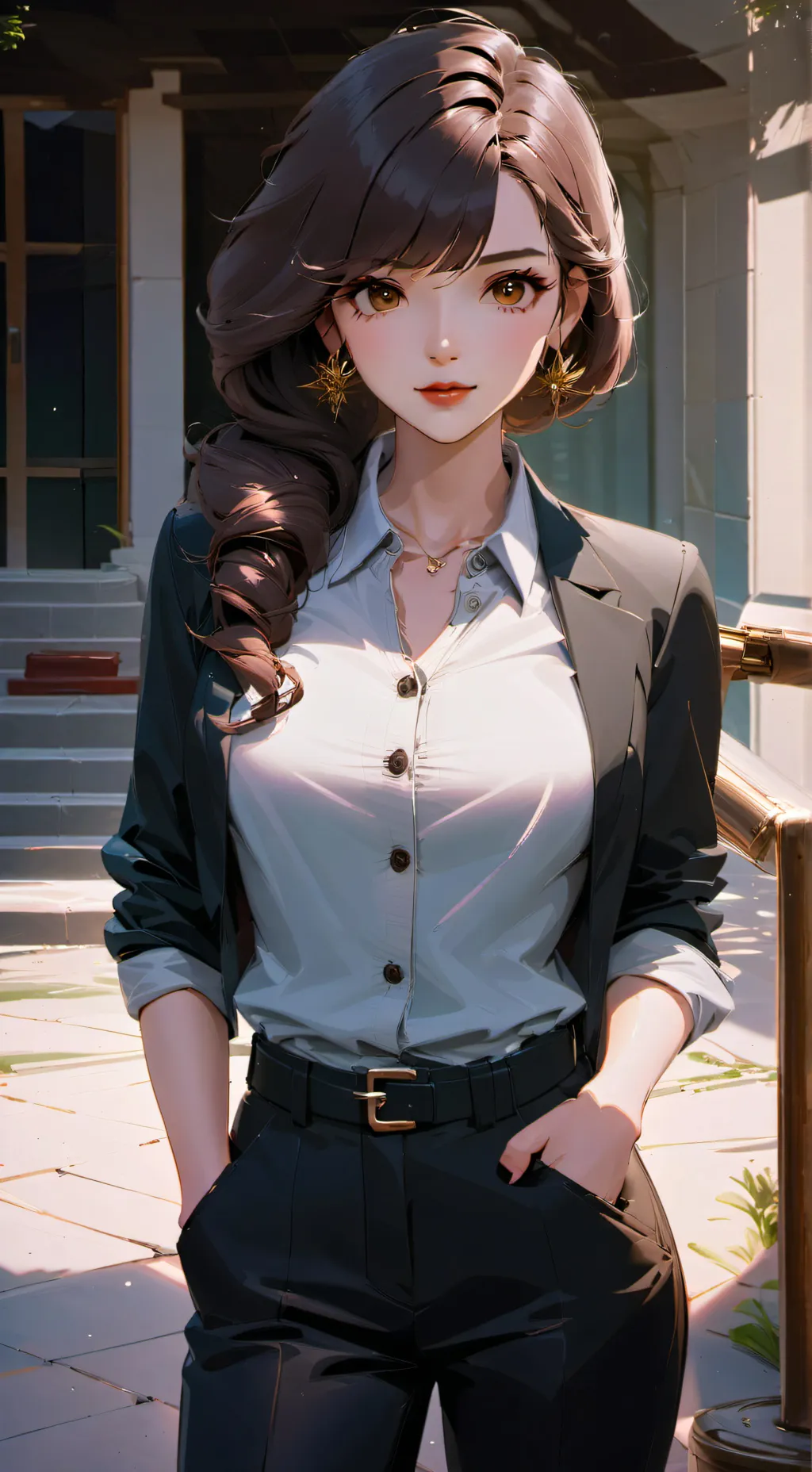 ai character: Emily Vermogstein background