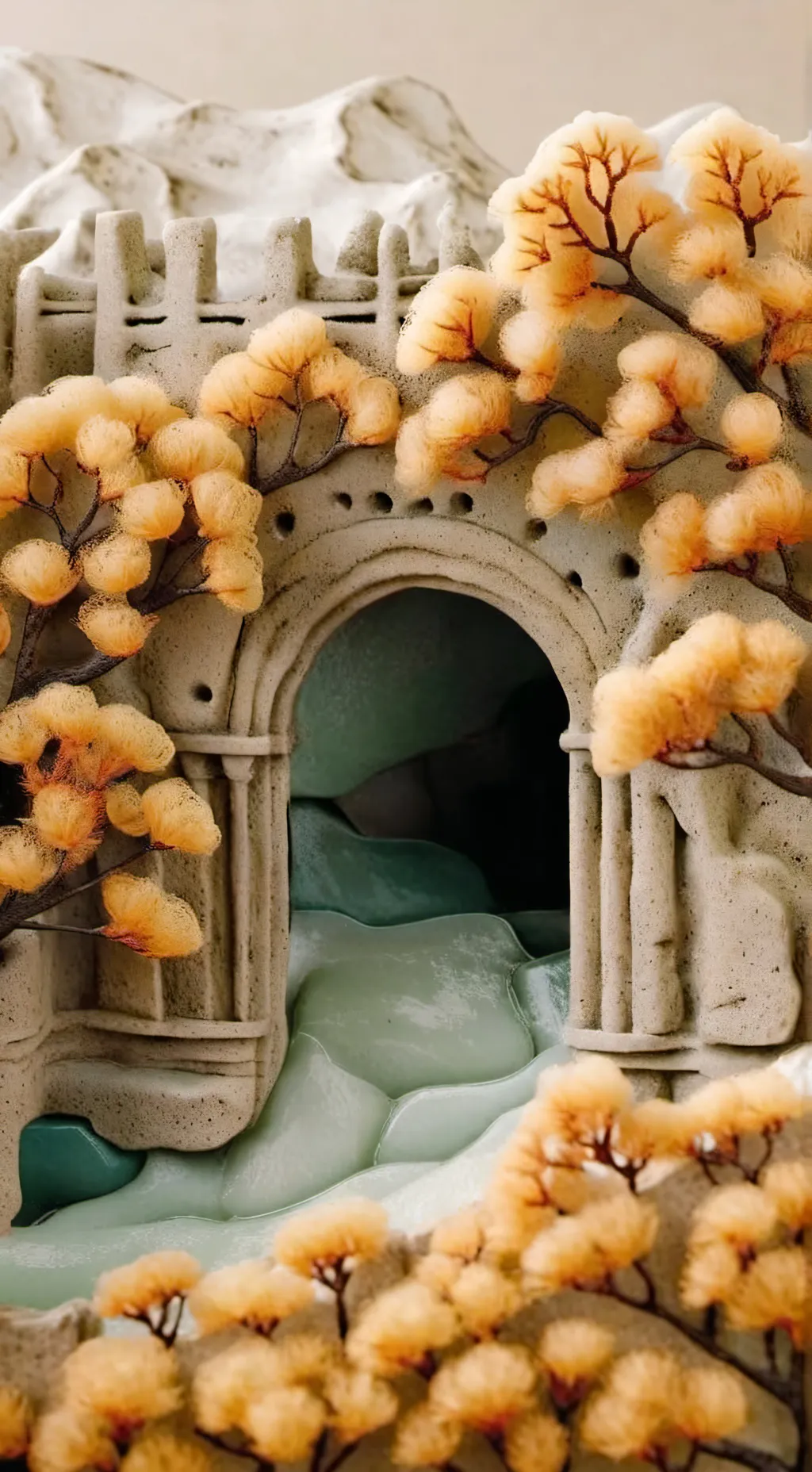 ai character: the furry cave background