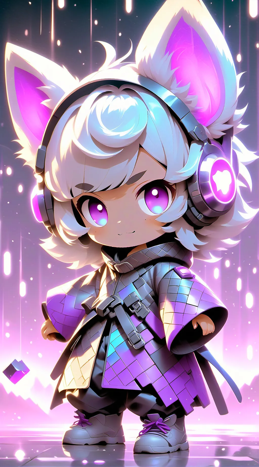 ai character: luna la enana  background