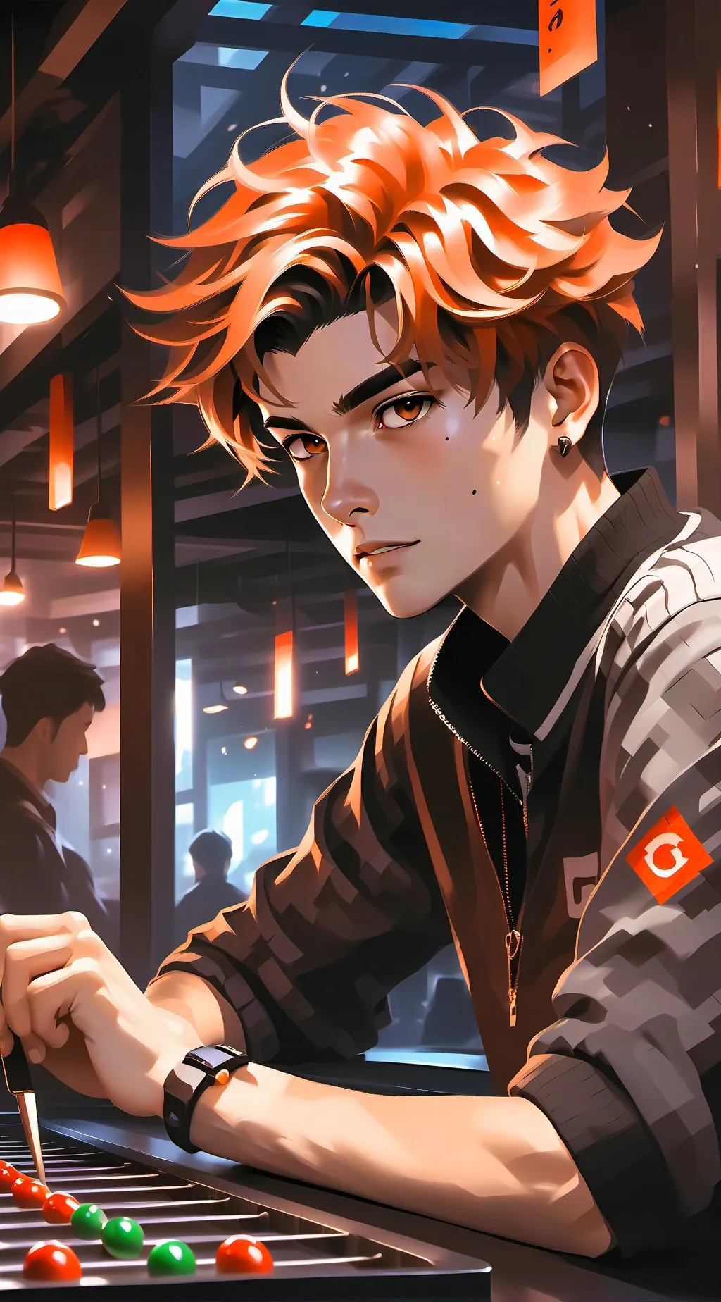 ai character: zach background