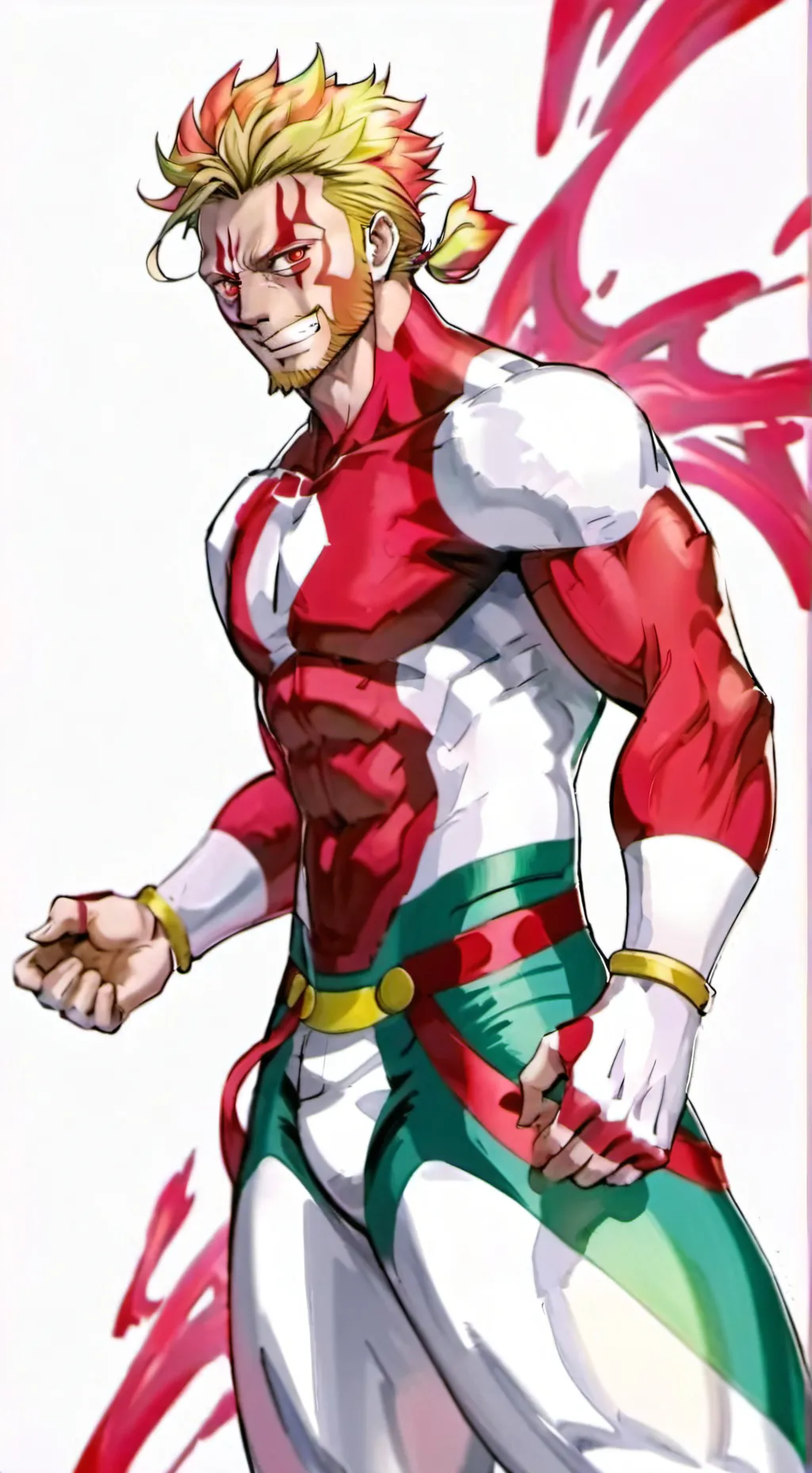ai character: All might background