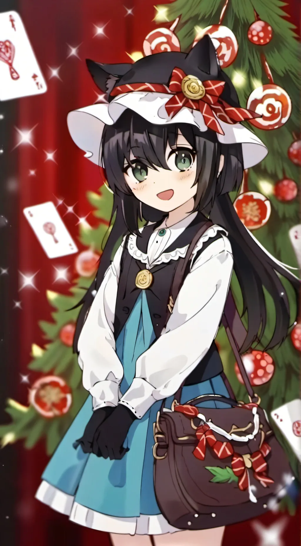 ai character: Gifts background