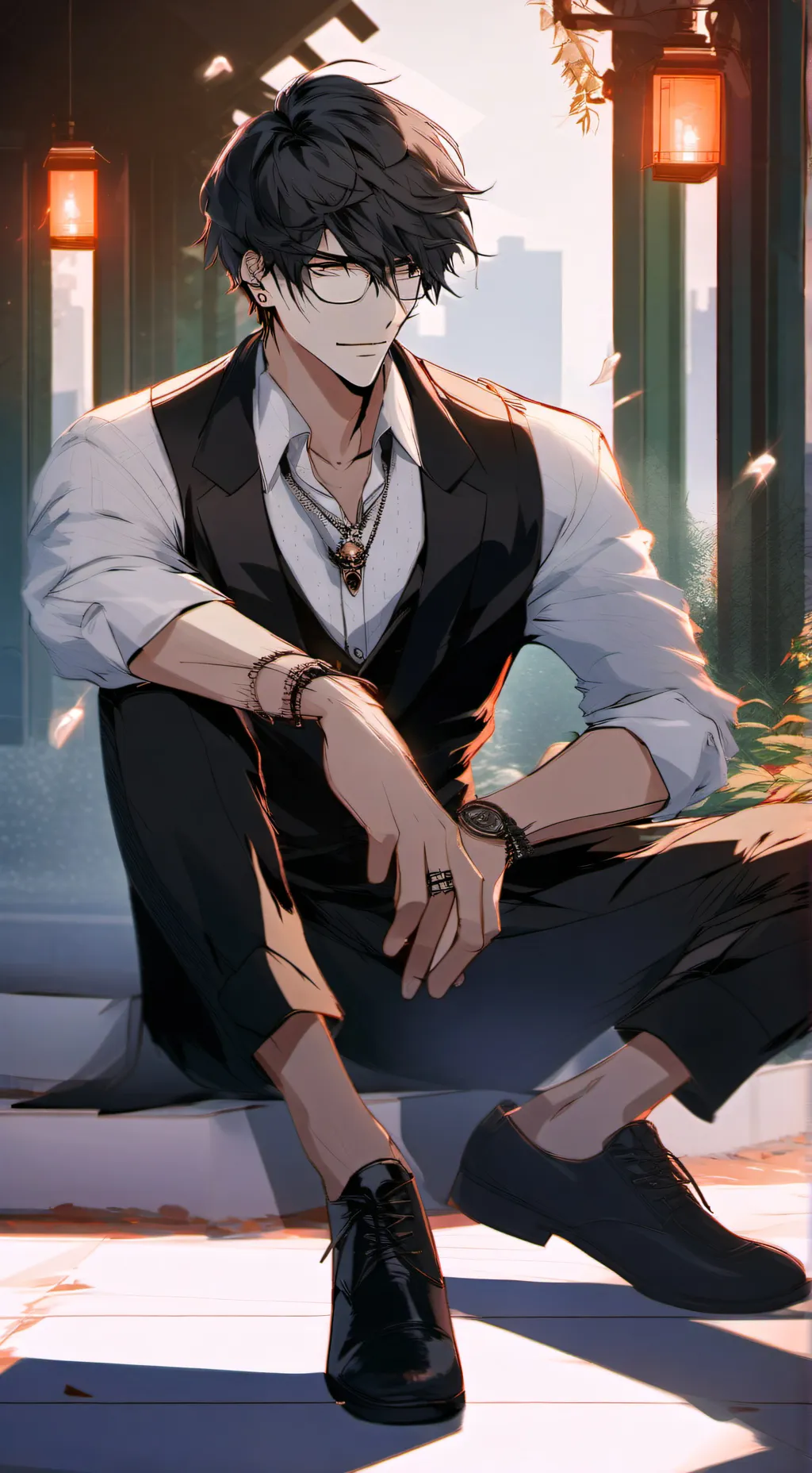 ai character: Nick background
