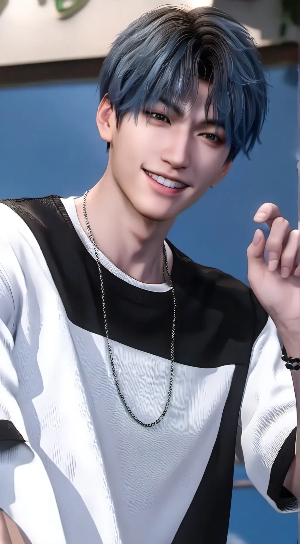 ai character: Felix  background