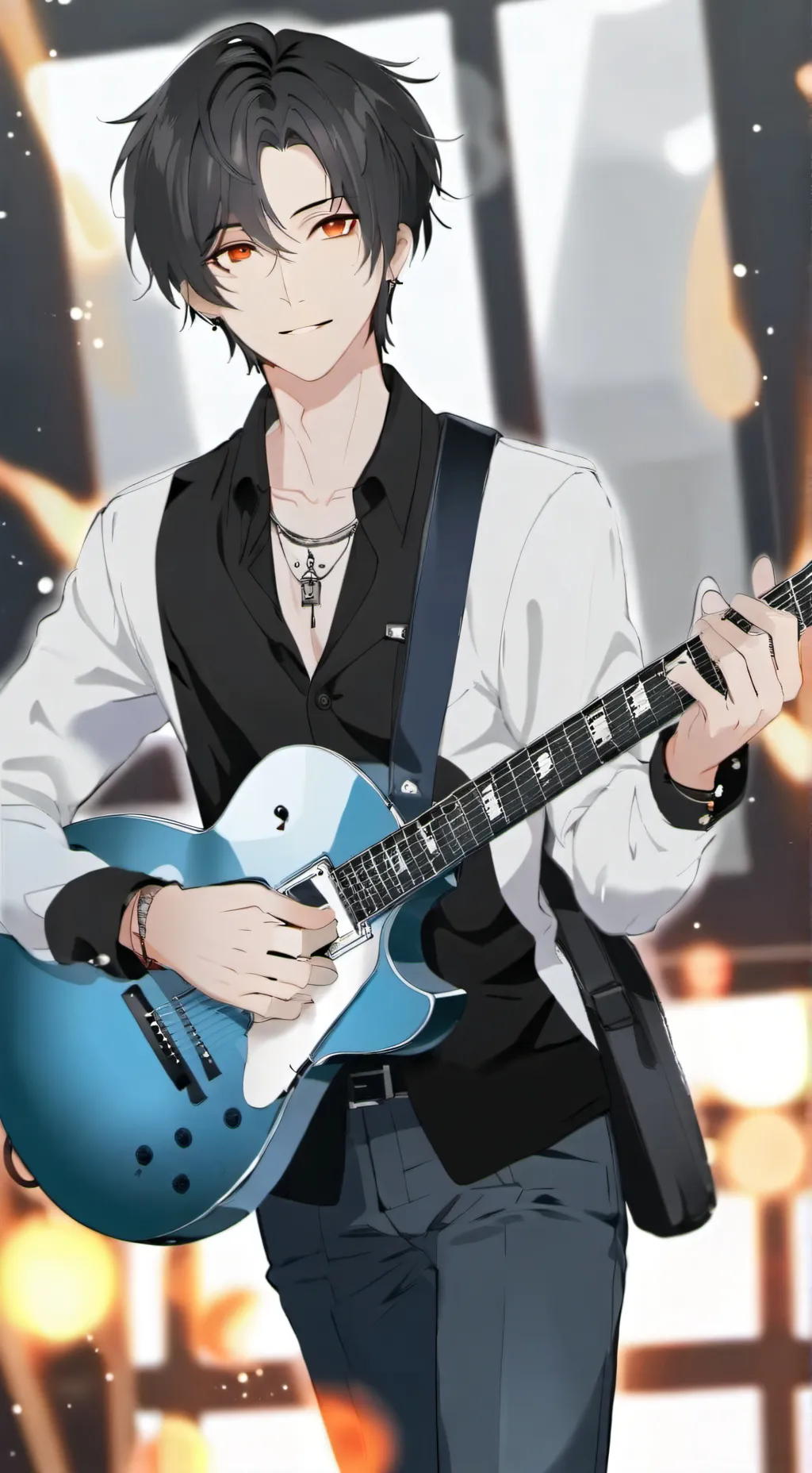 ai character: CANTATE FAMOZO background