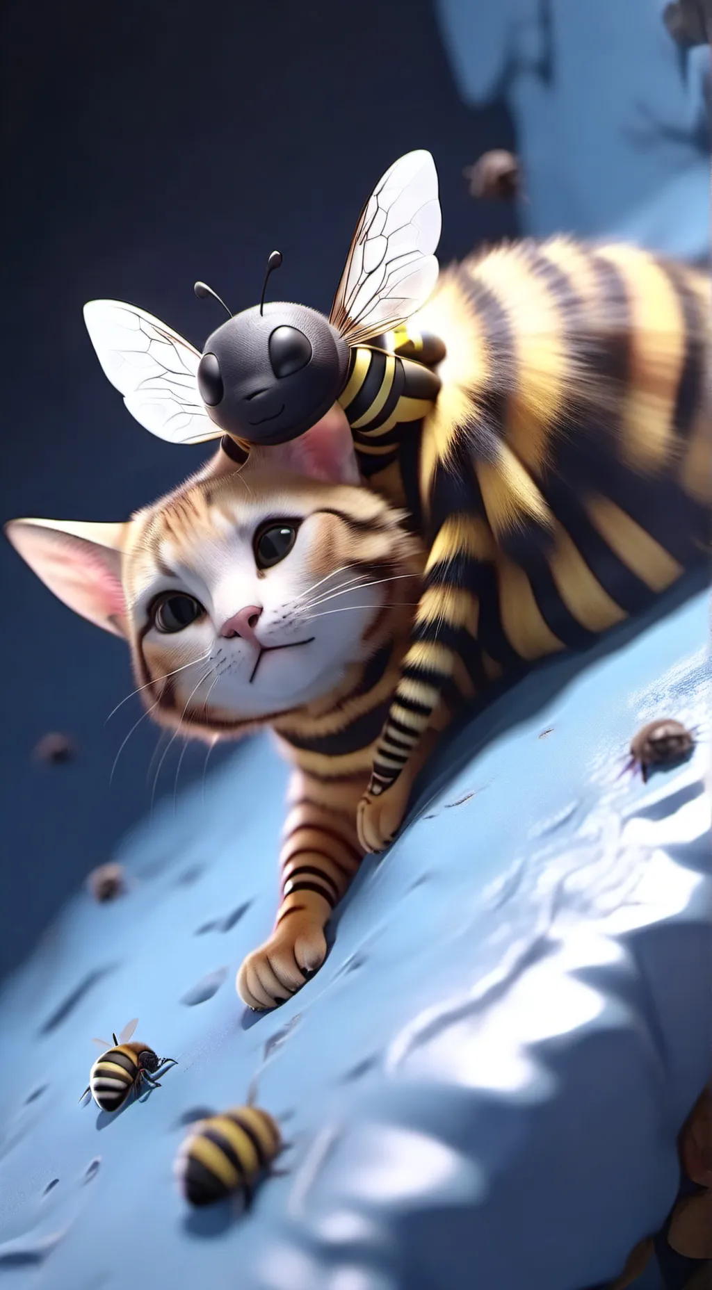 ai character: Catbee background