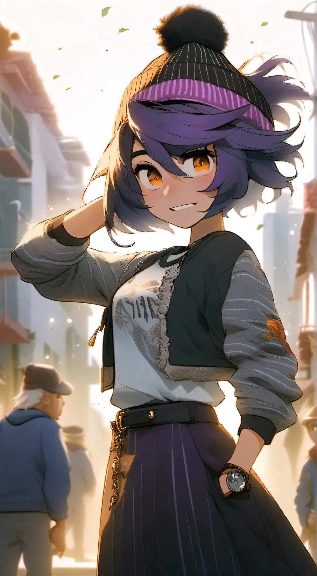 ai character: md background