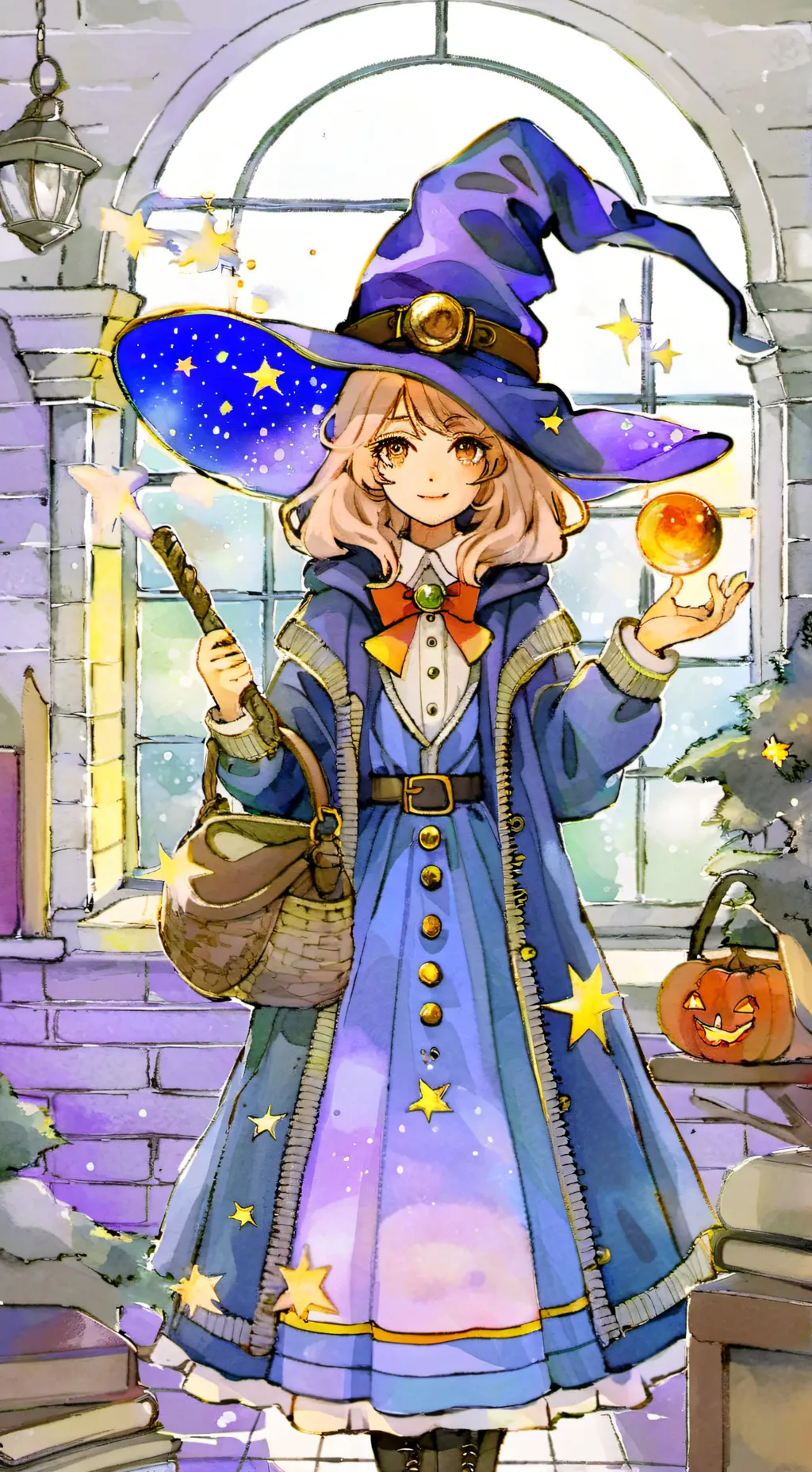 ai character: Moonlight Academy! background
