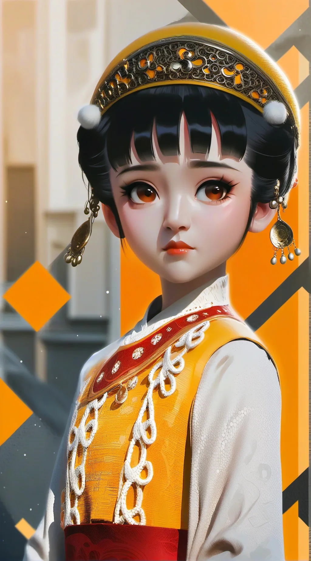 ai character: Zizzy background