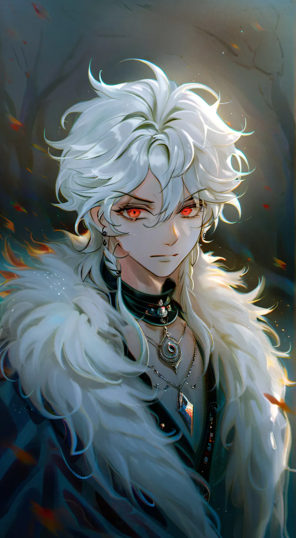 ai character: Leon background
