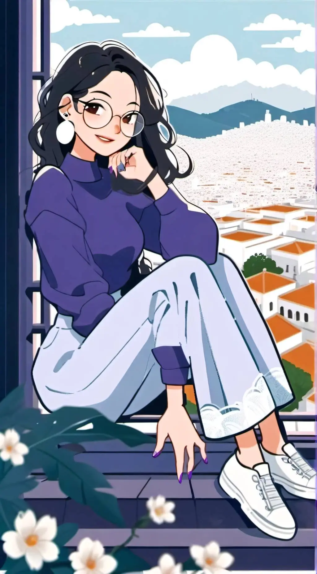 ai character: Victoria Diaz background