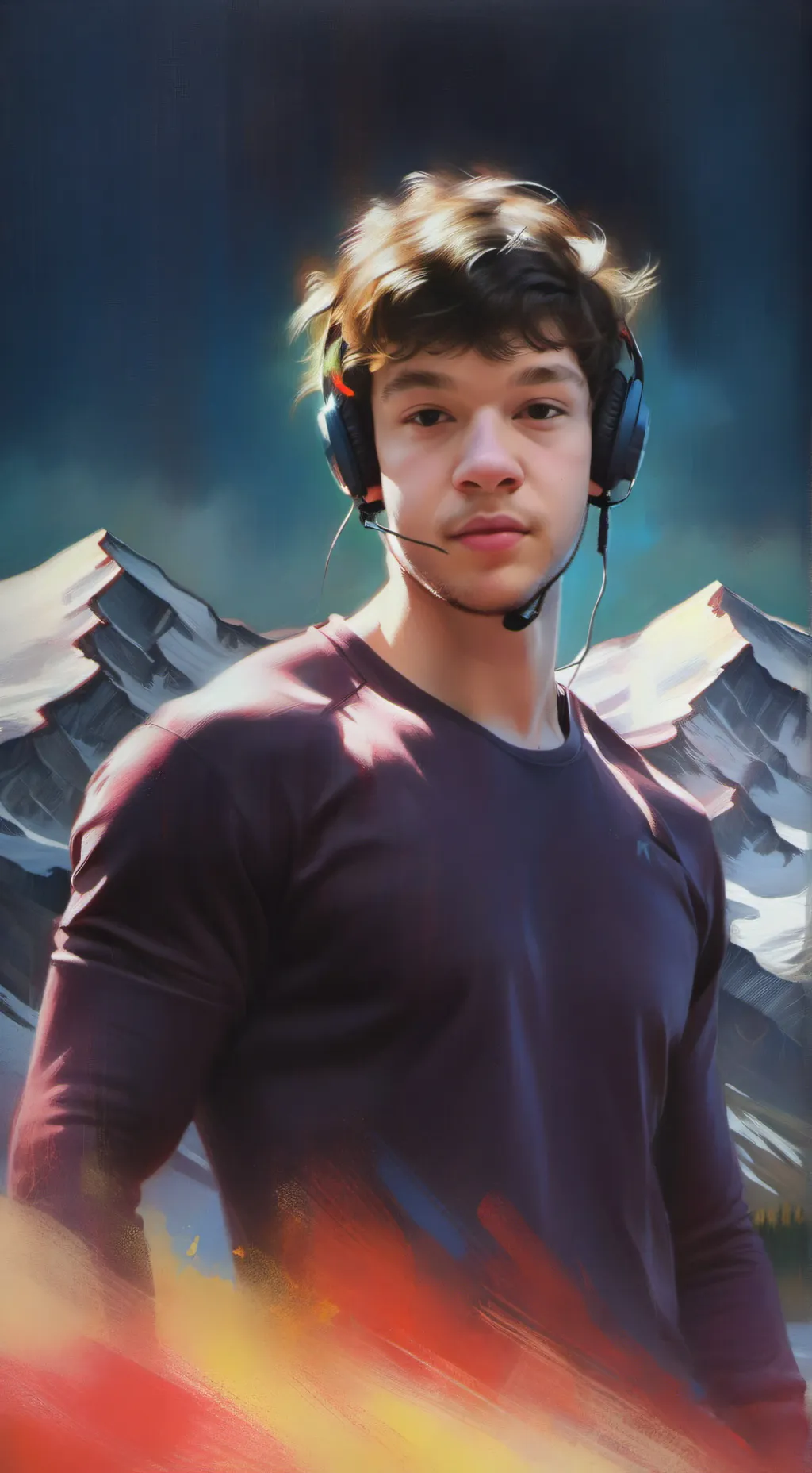 ai character: michu background