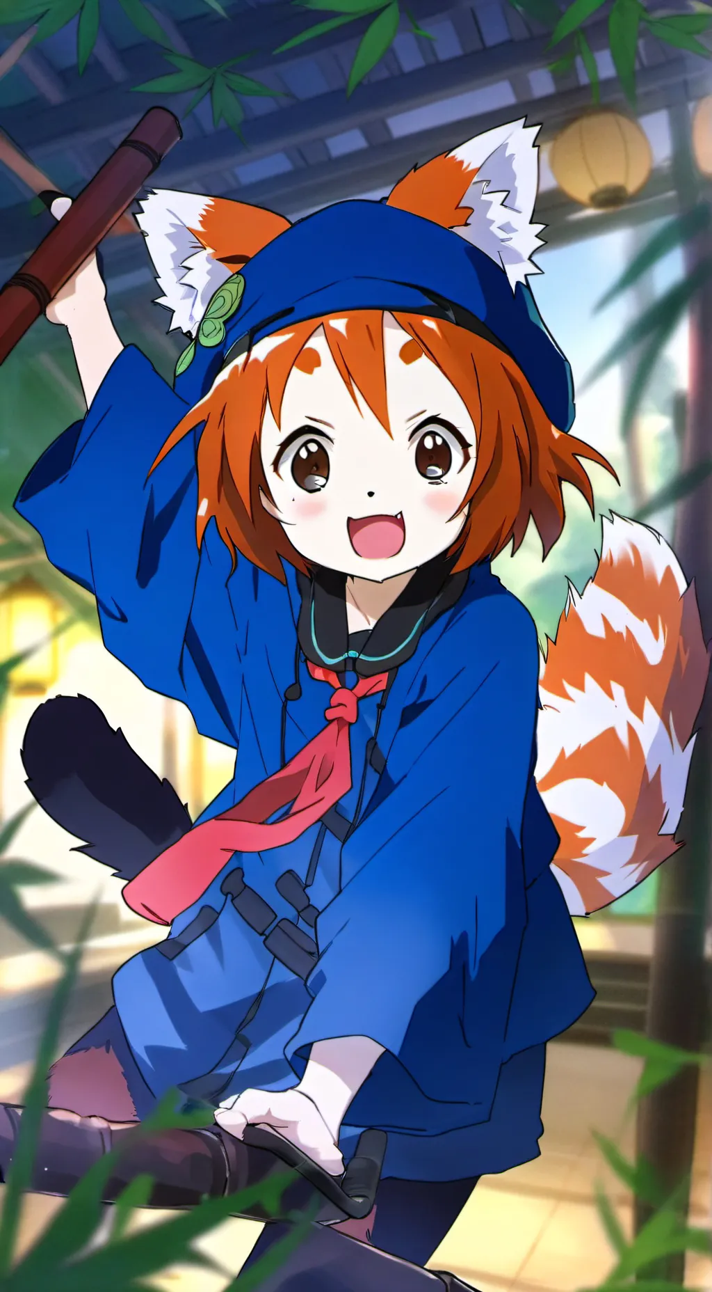ai character: Russet Whisker background