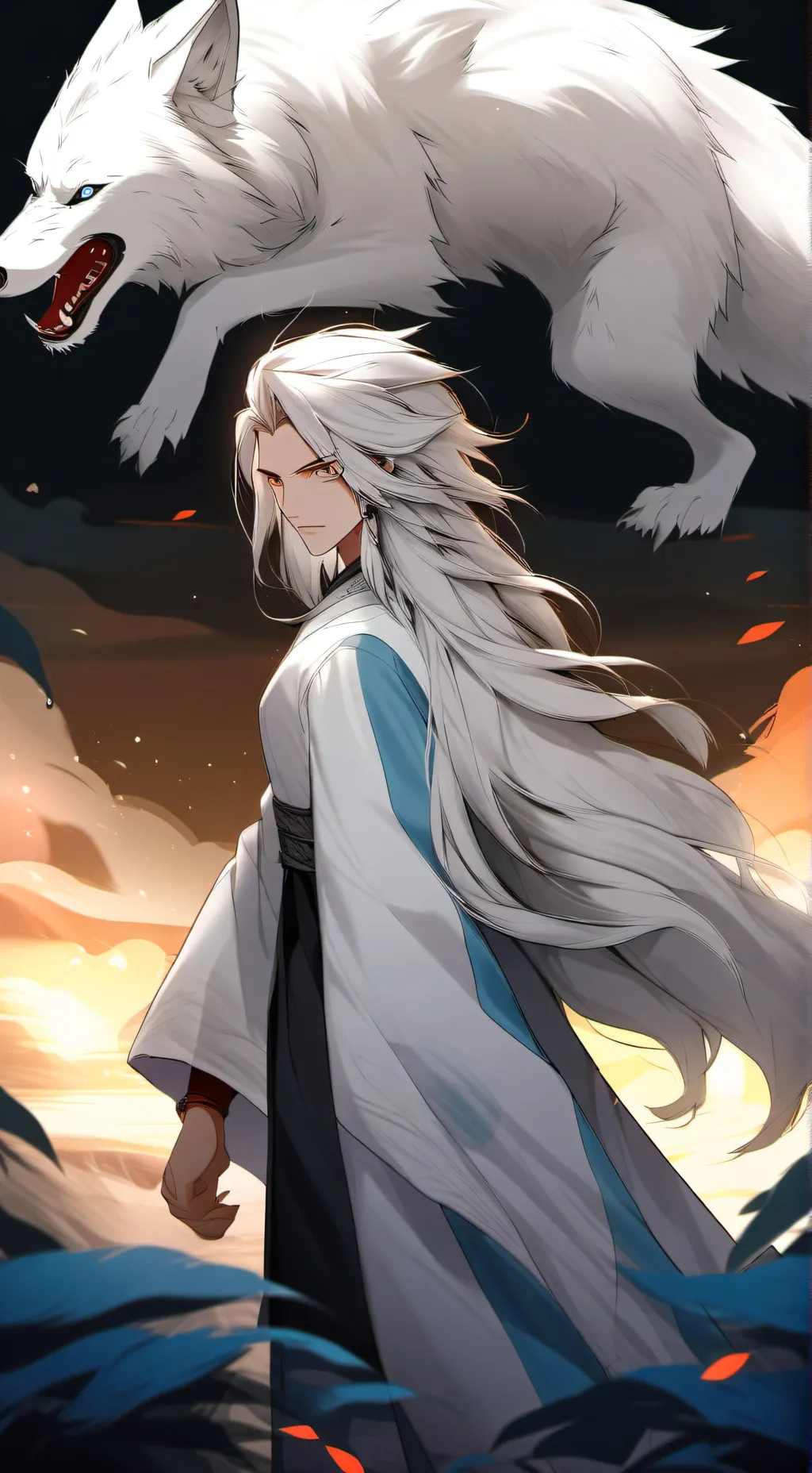 ai character: Zane  background