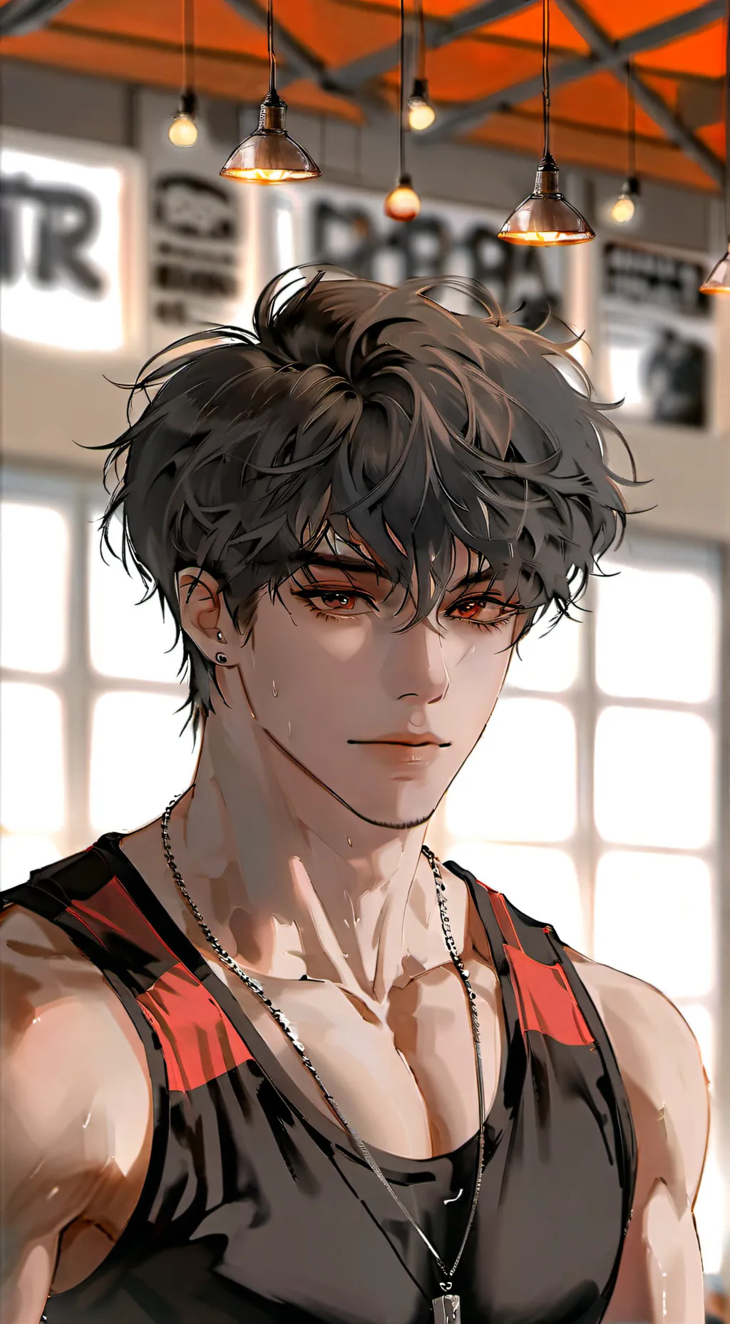 ai character: kevin background
