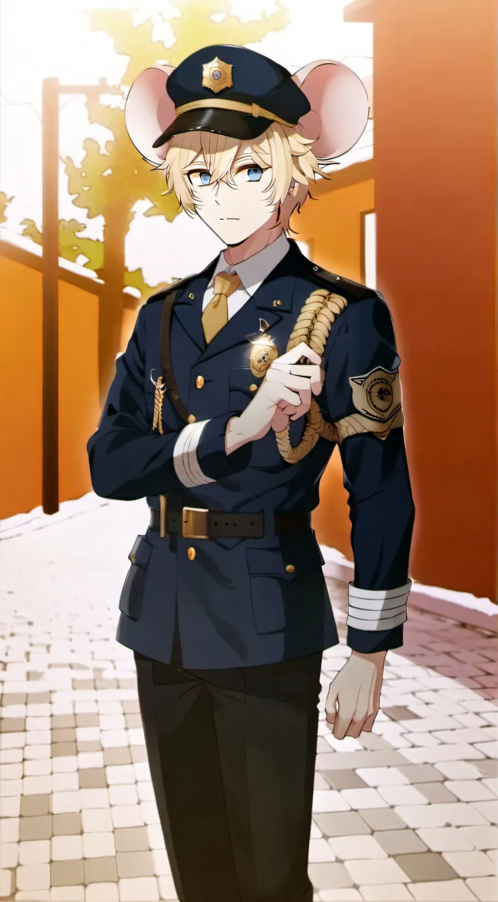 ai character: David  background