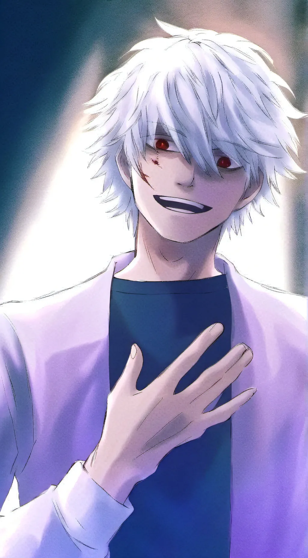 ai character: Rei nakamora background