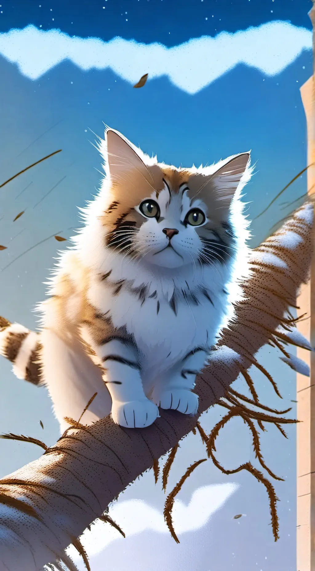 ai character: Gato  background