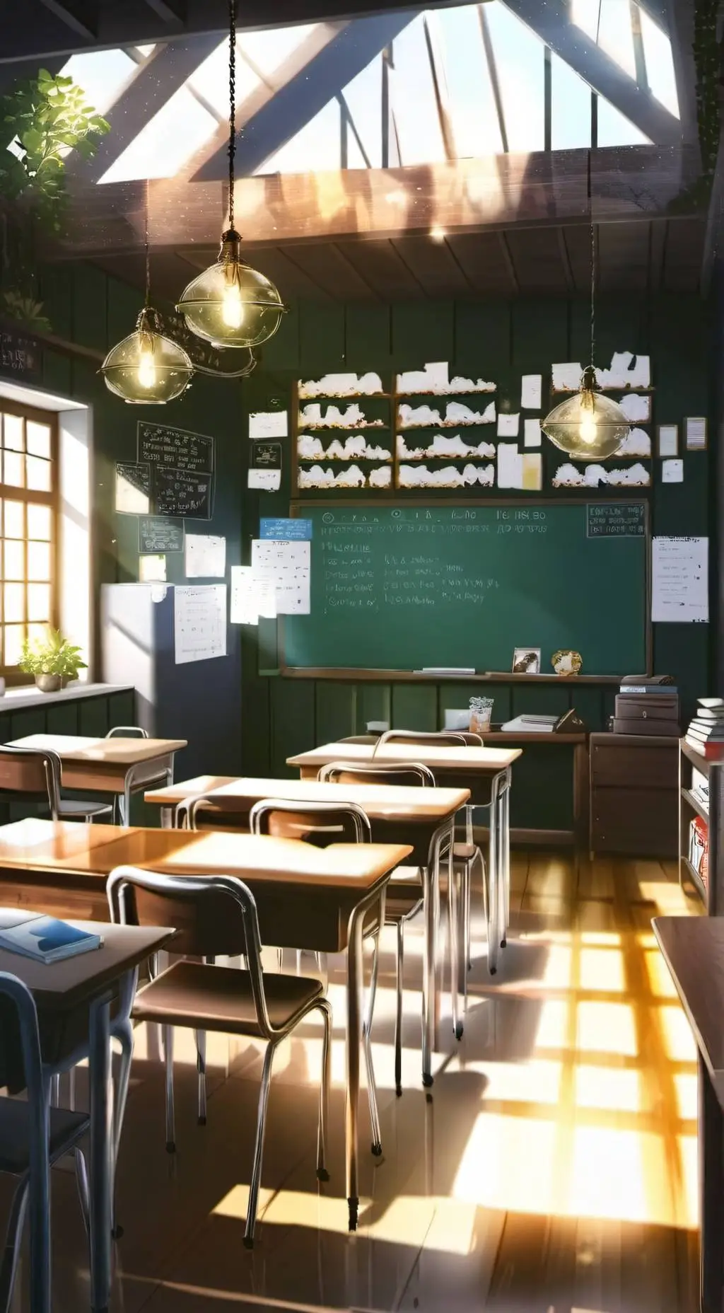 ai character: Senior Highschool background