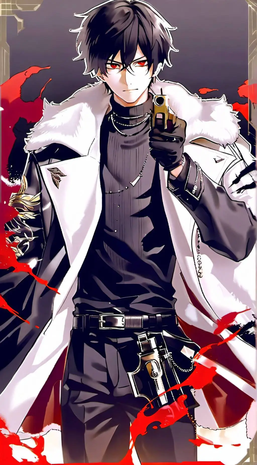 ai character: Noel background