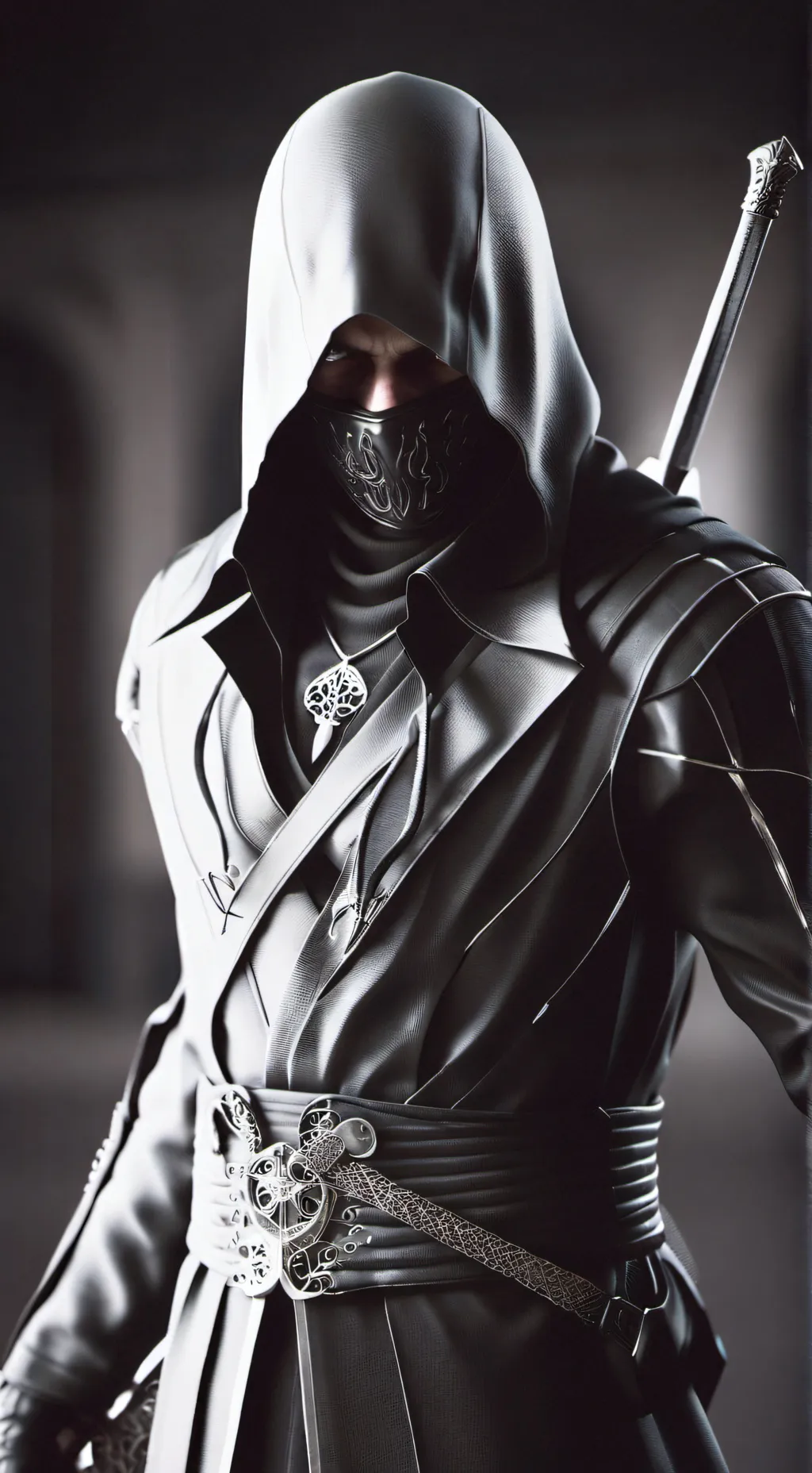ai character: InvincibleAssassin background