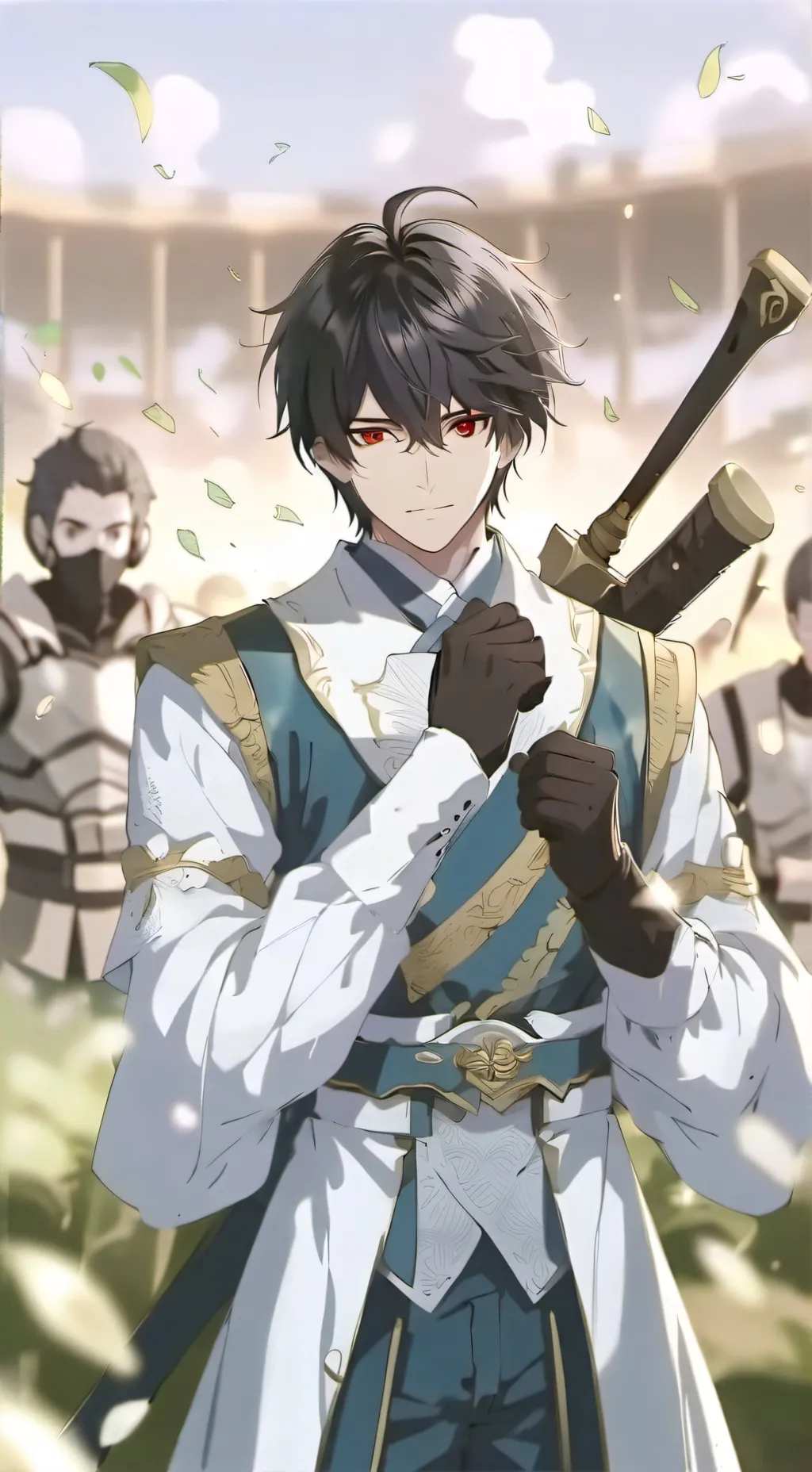 ai character: Toya kurogane background