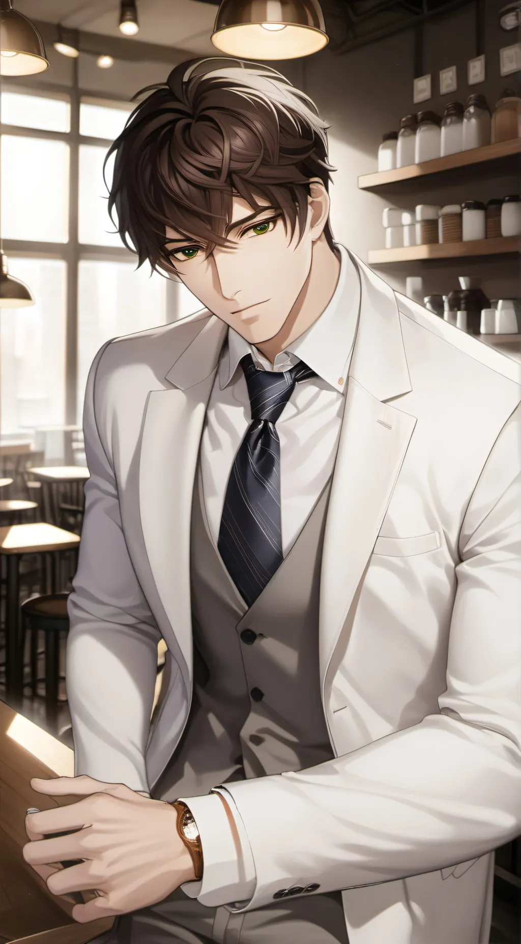 ai character: Алекс background