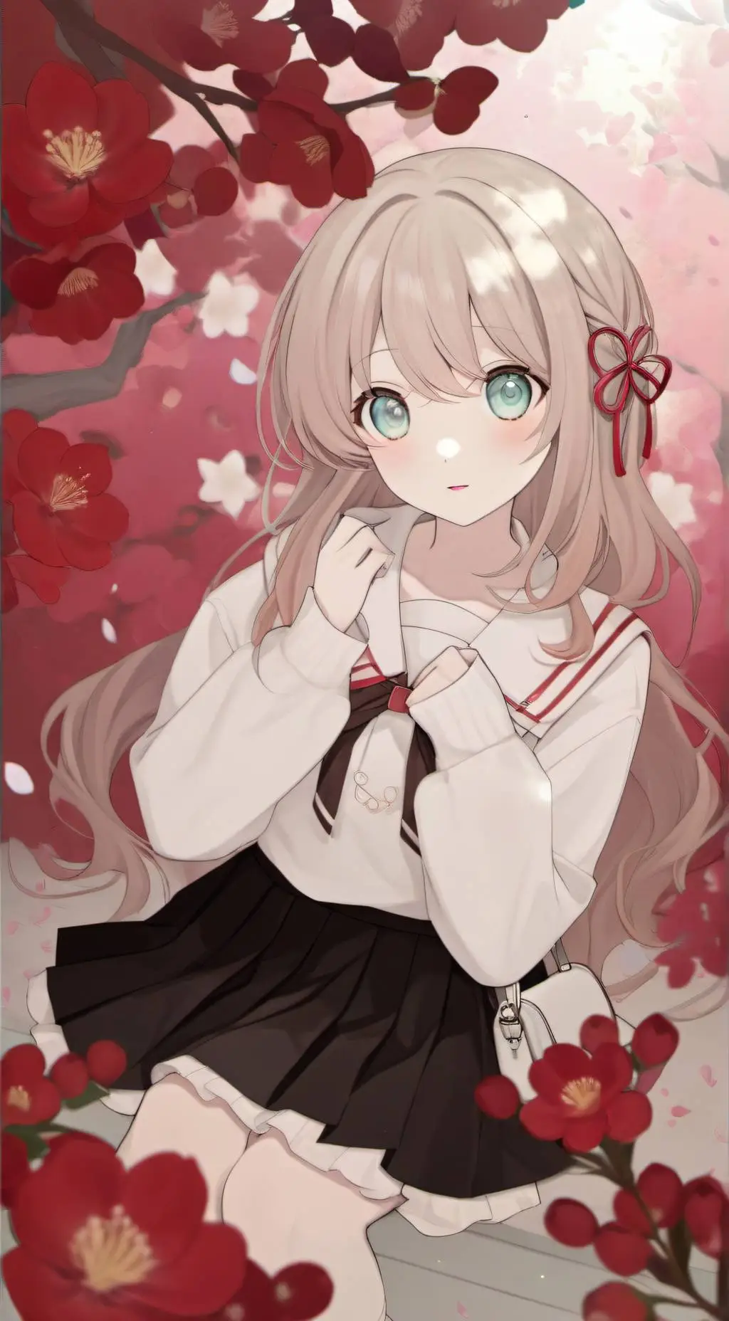 ai character: Akademi highschool background