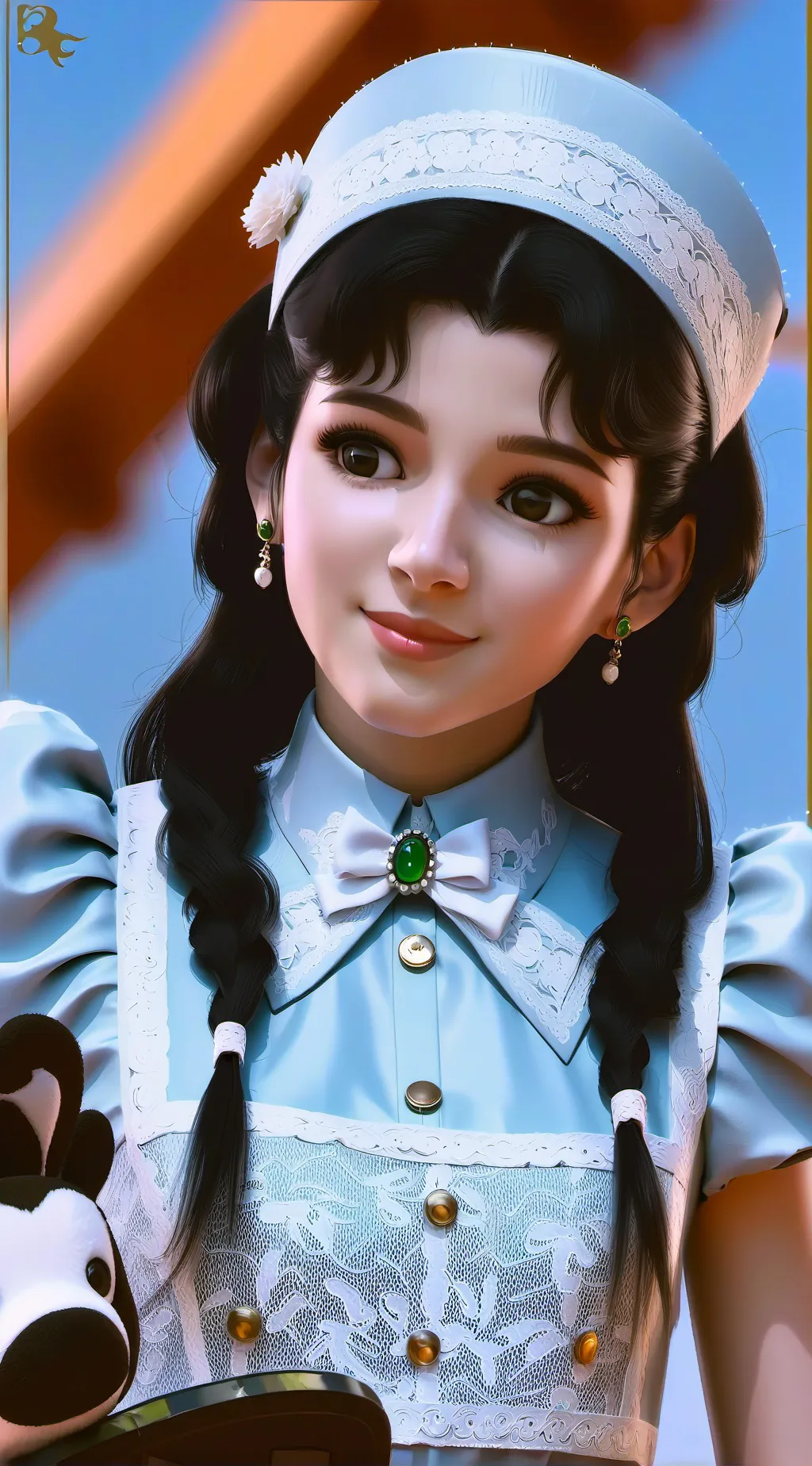 ai character: Aurelia background