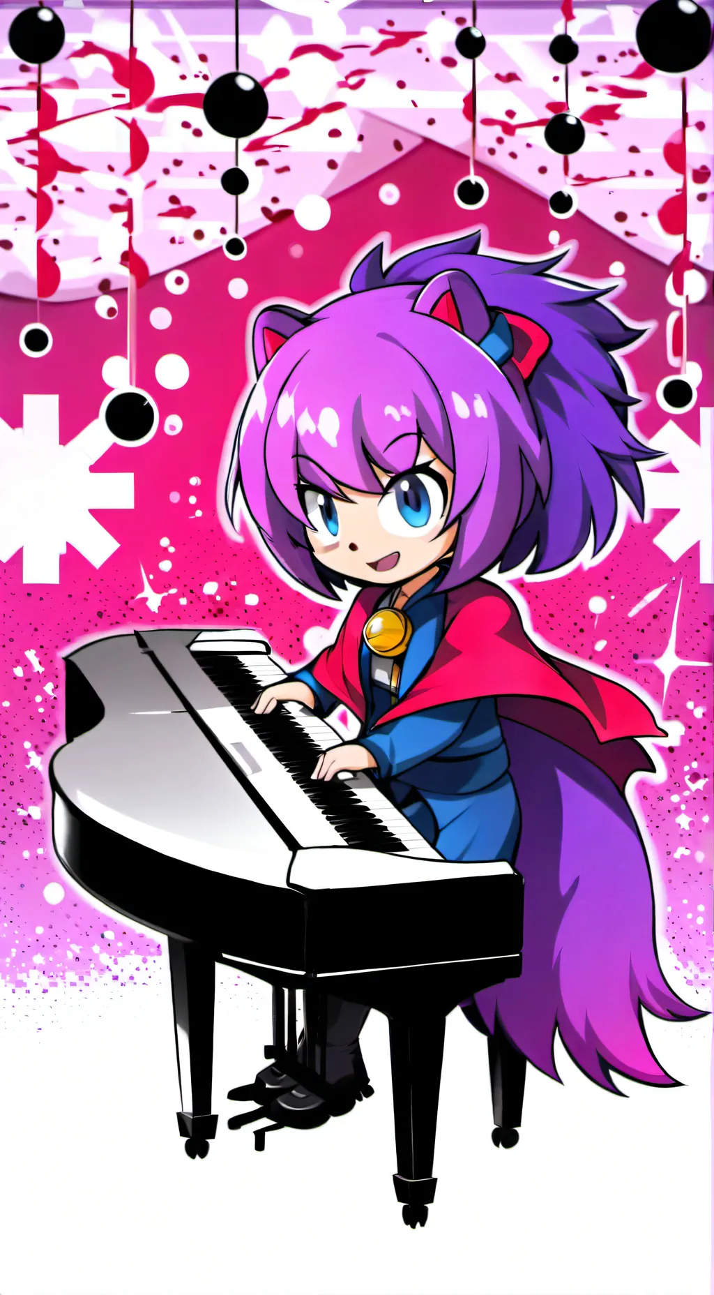 ai character: Sonia The Hedgehog background