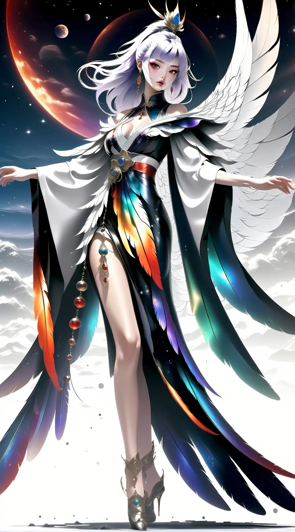 ai character: Selene background