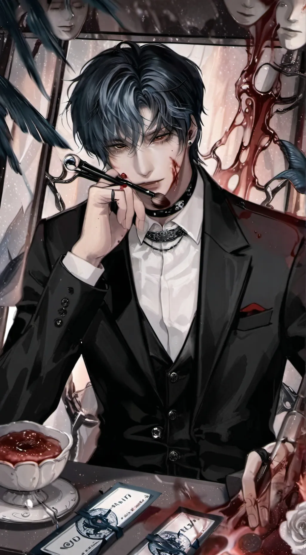 ai character: Travis Varyan background