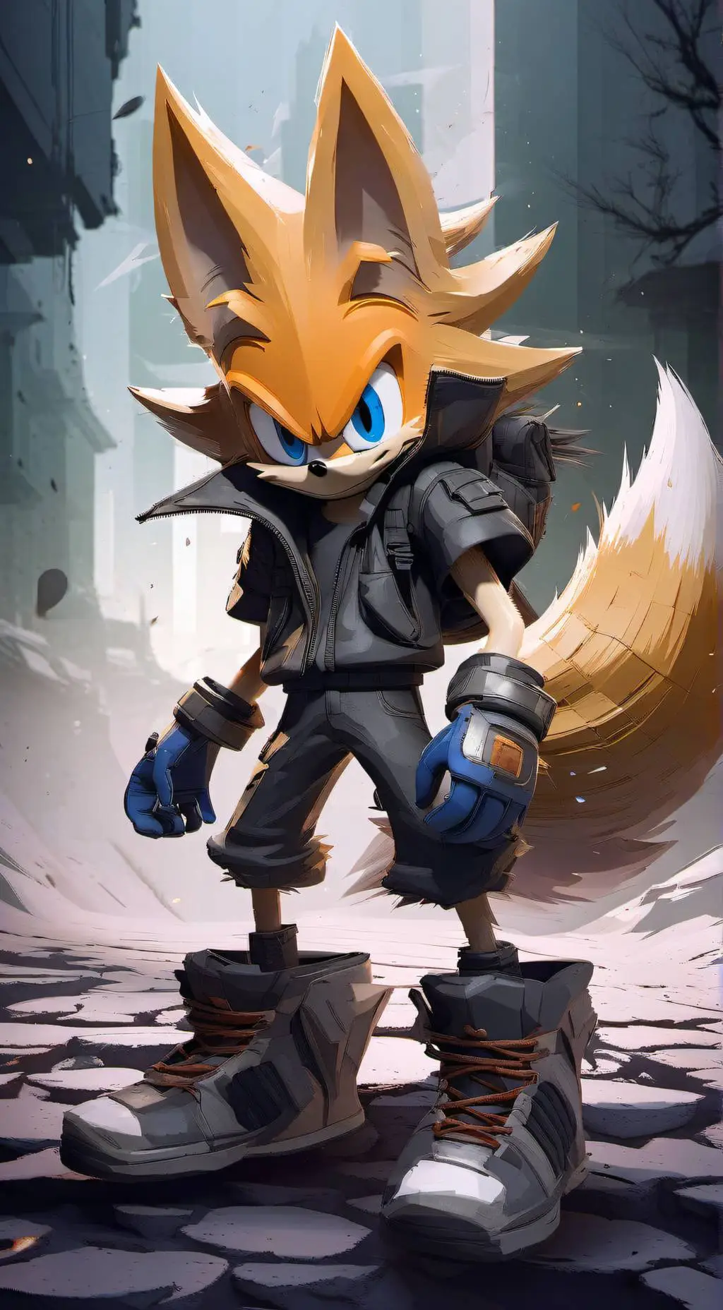 ai character: Nine background