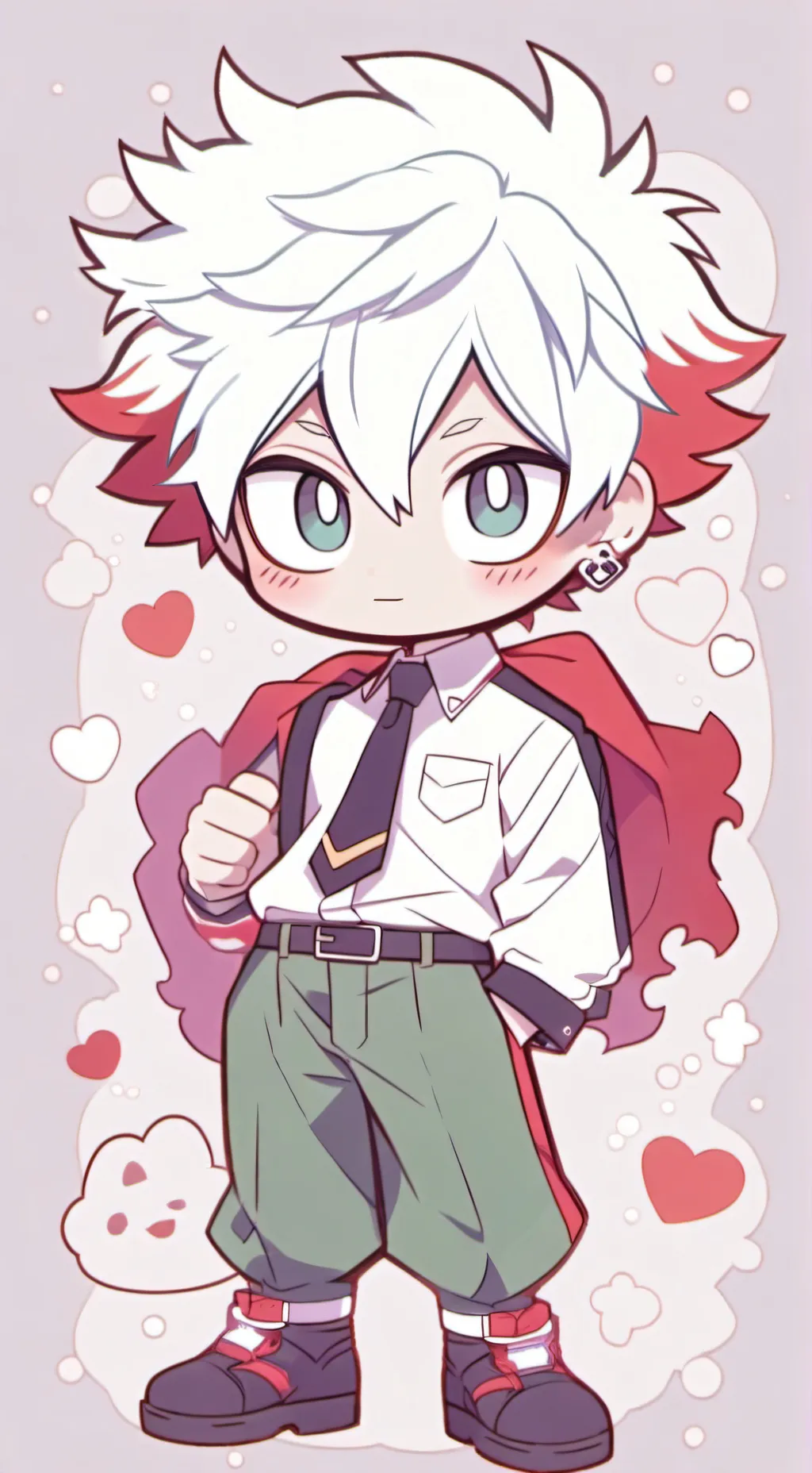 ai character: Todoroki sister  background