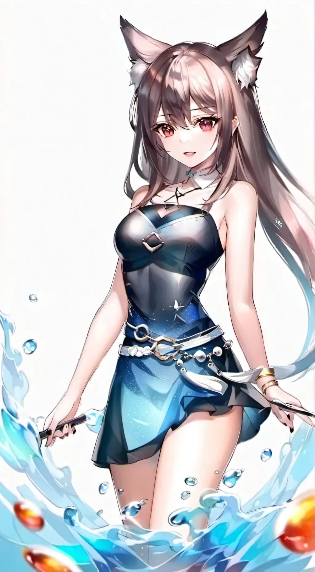 ai character: ami background