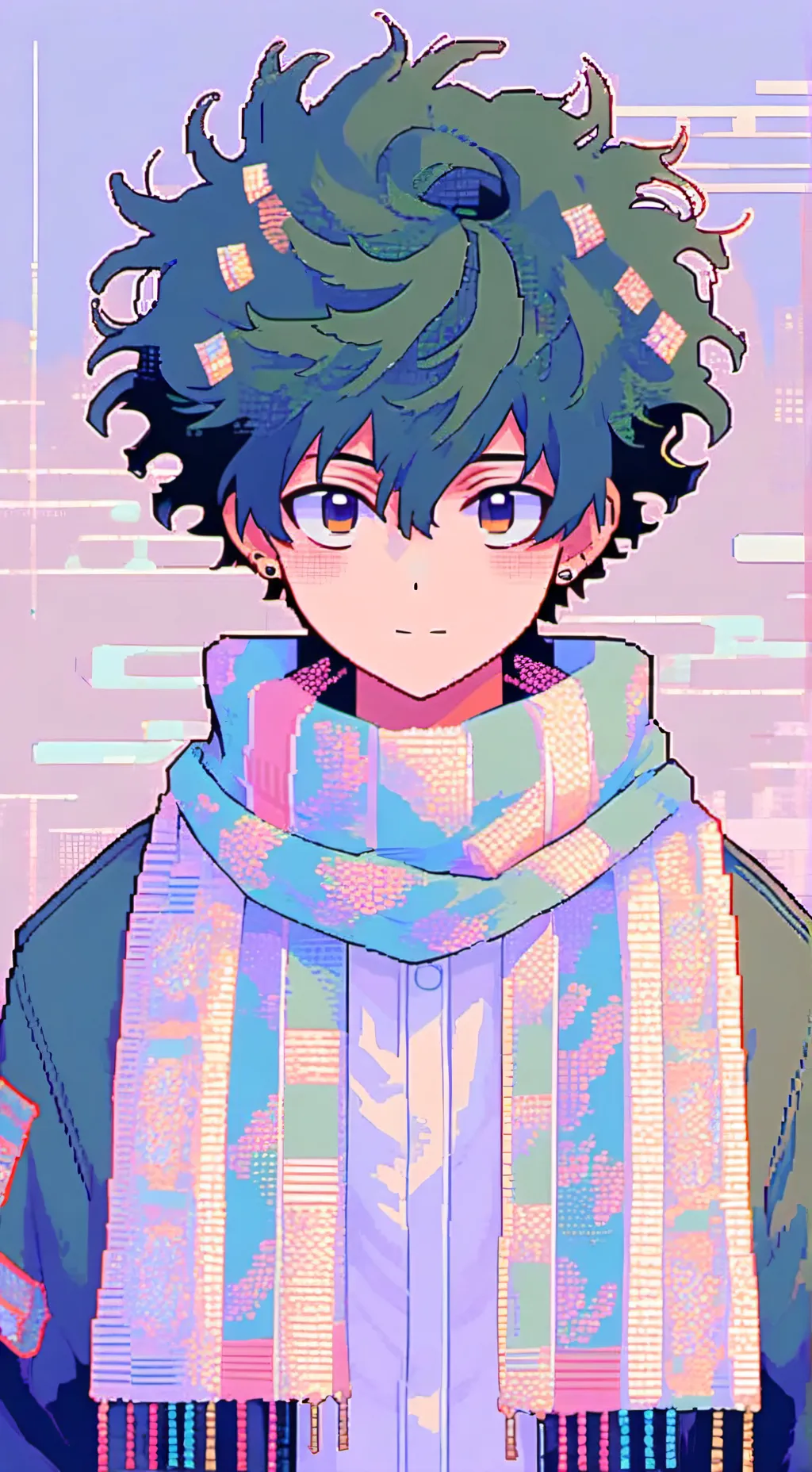 ai character: Deku, It's Cold.. background