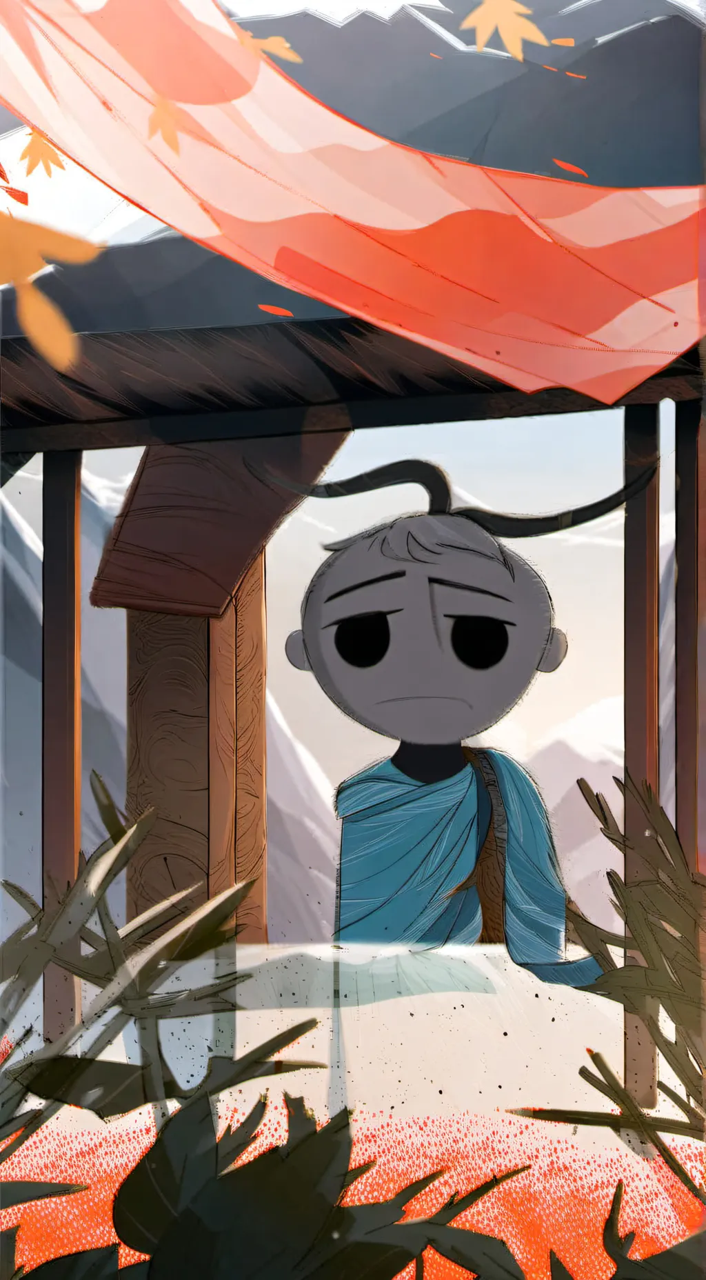 ai character: bye to sus talkies background