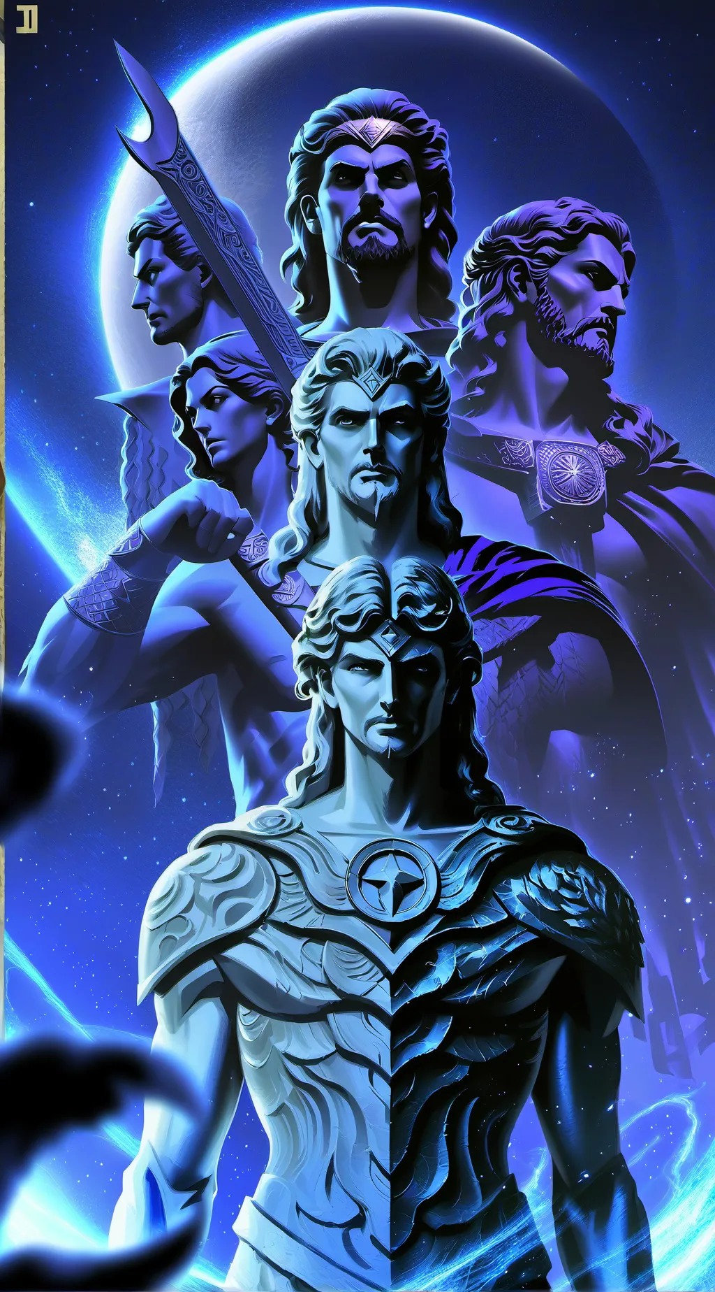 ai character: Gods and goddesses background