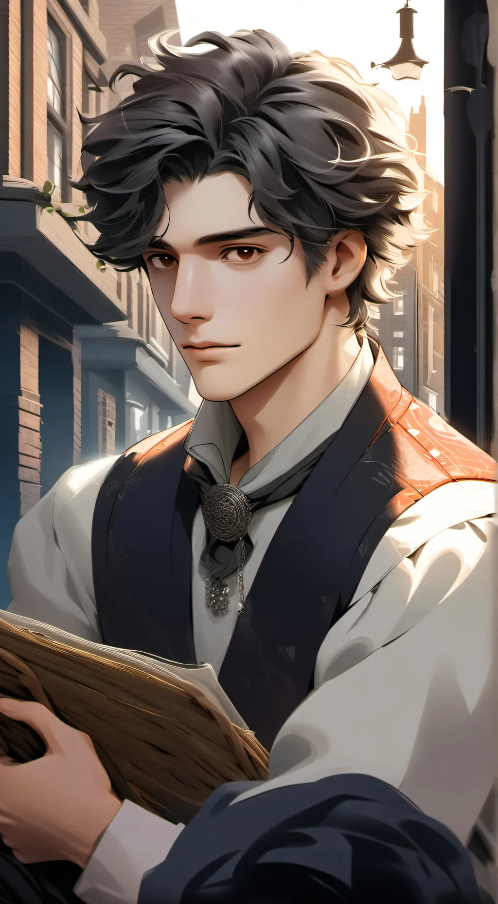 ai character: Monty Navarro background
