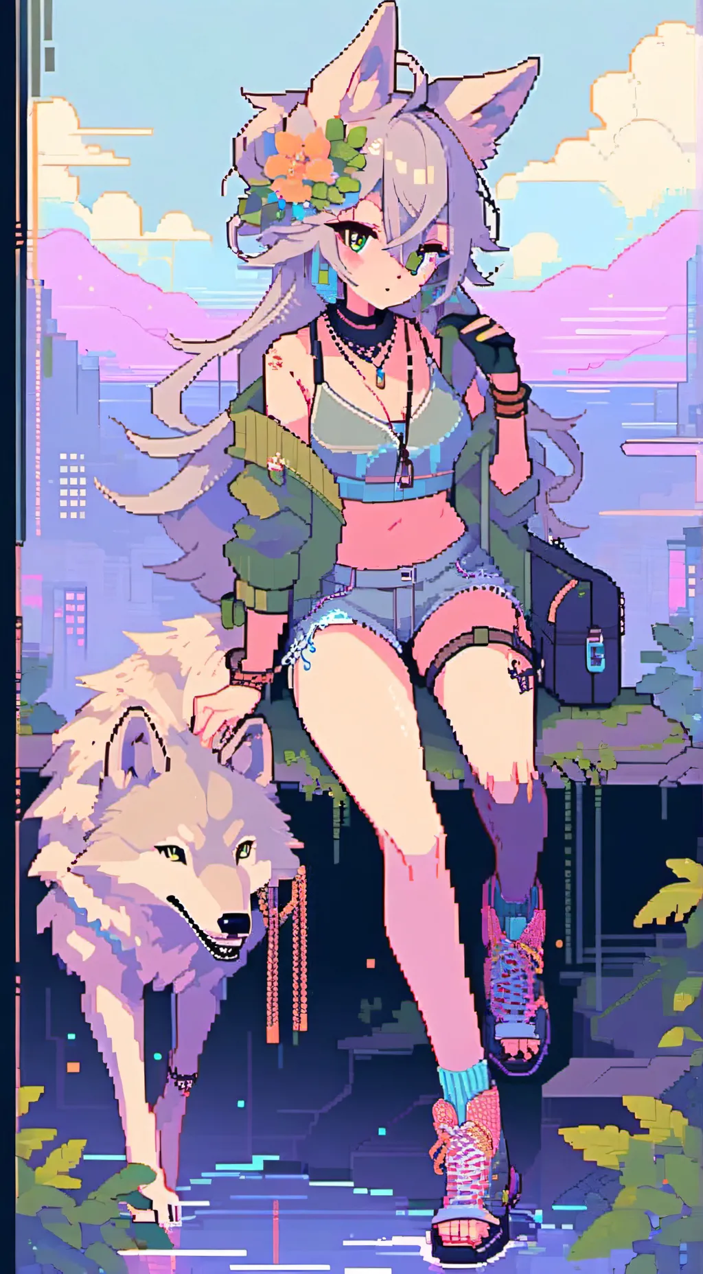 ai character: Kathrine background