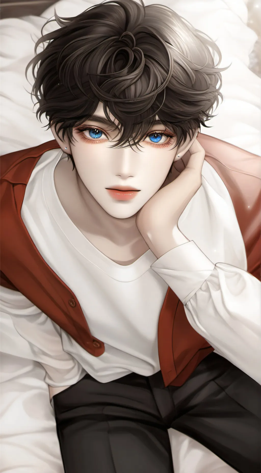 ai character: ❤️🧡Andrew🧡❤️ background
