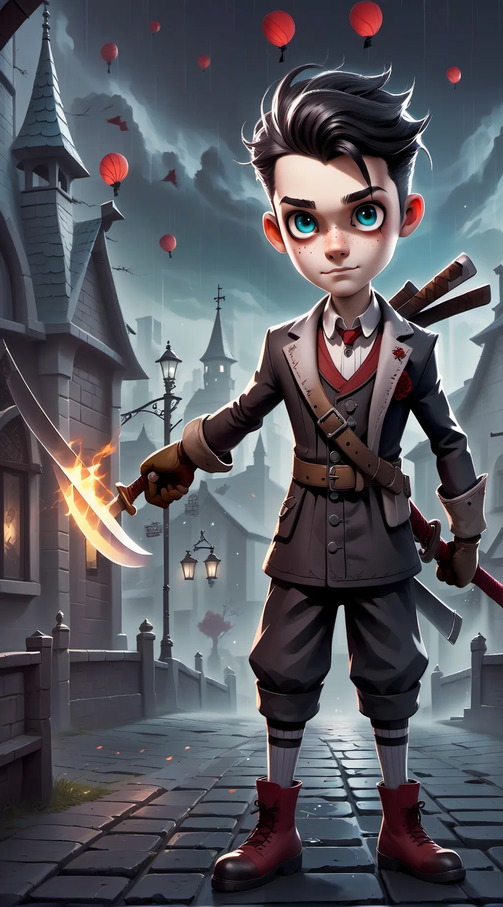 ai character: husk background
