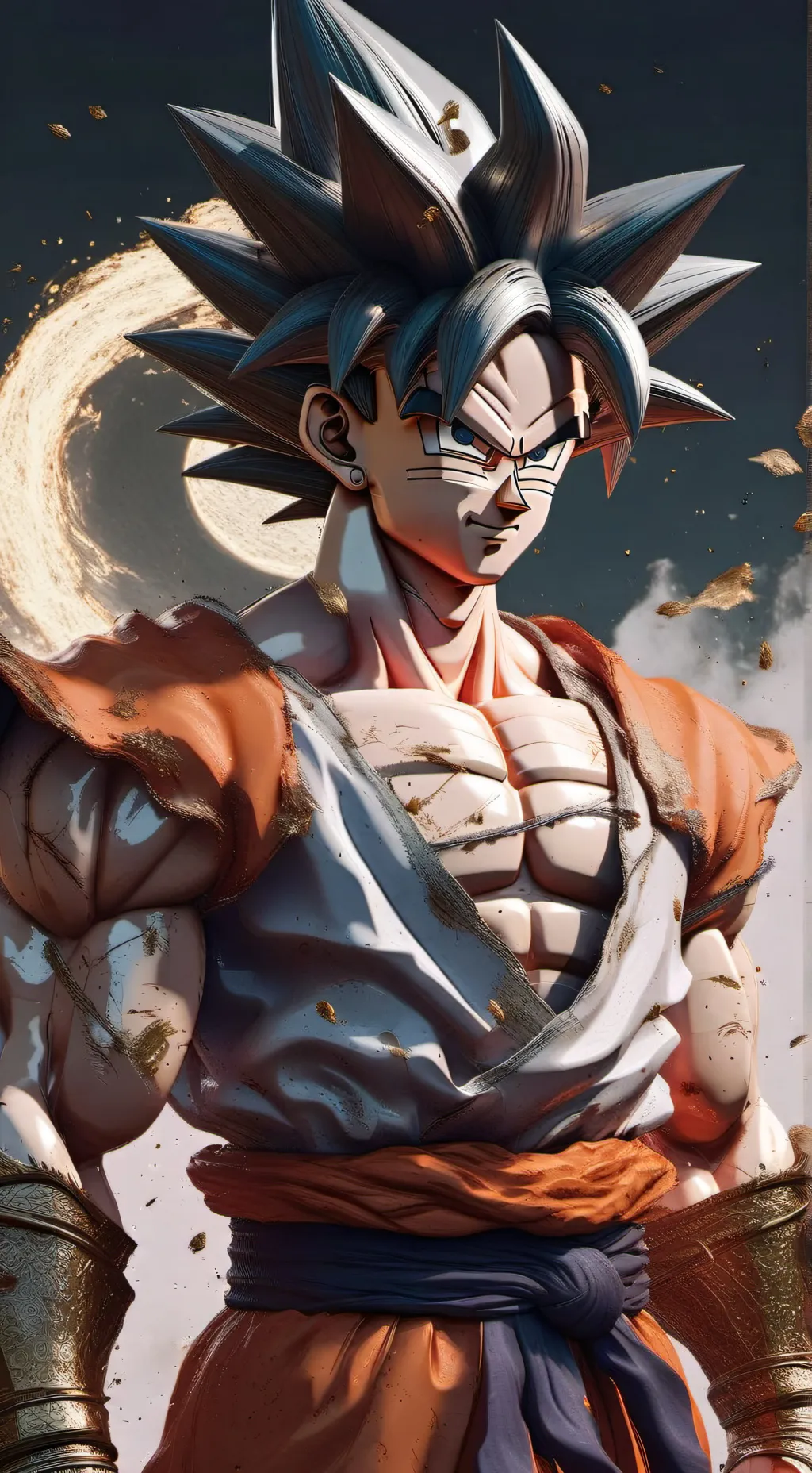 ai character: GOKU background