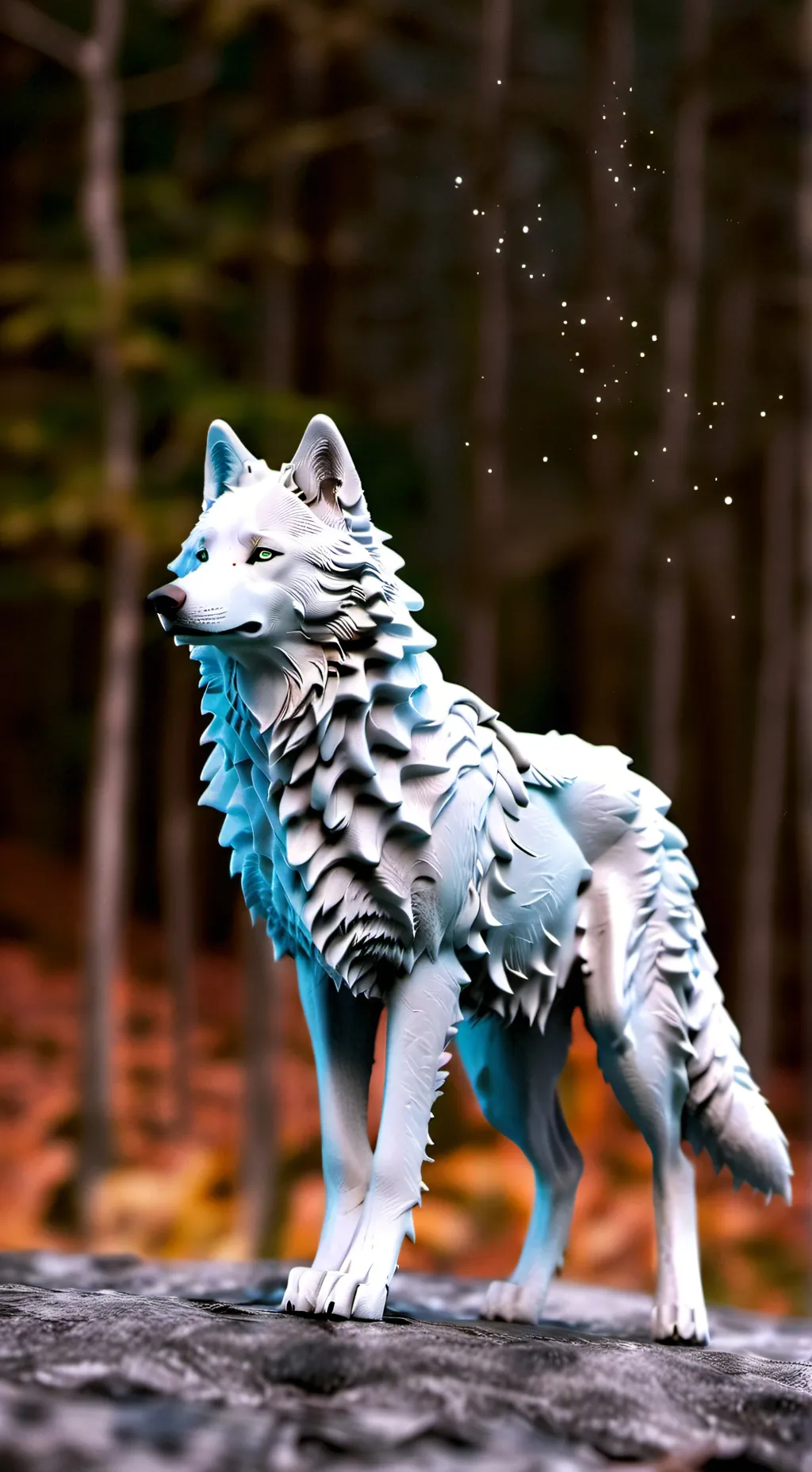 ai character: Werewolf background